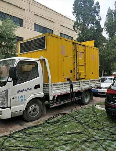惠安发电车出租-柴油发电机组排烟系统设计要求及其考虑因素